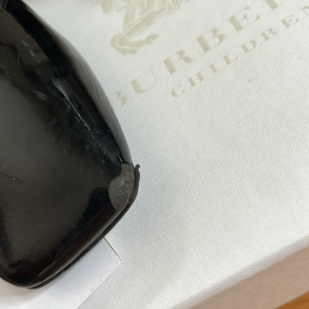 Burberry Patent Leather Ballet Flats - Picture 5 of 8